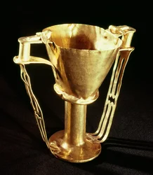Nestors Becher, Mykene, ca. 1550-1500 v. Chr. (Gold)